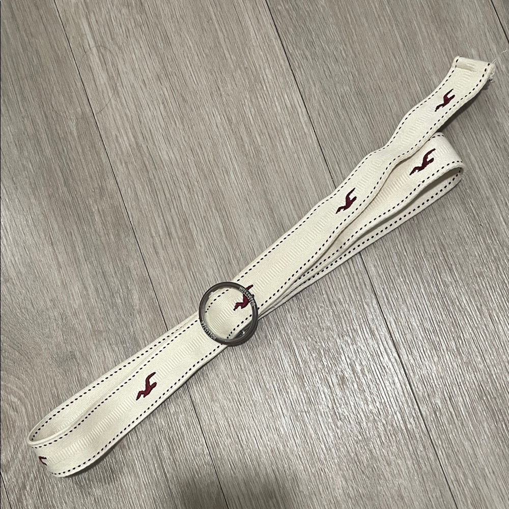 Hollister tan o ring belt